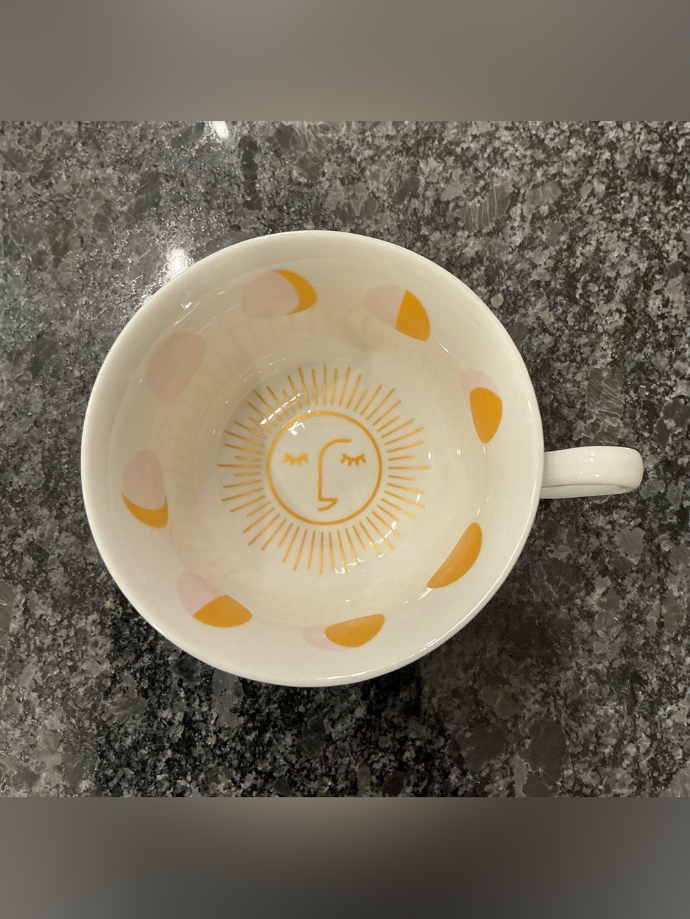 Sun and Moon Divination Tasseography Leaf Reading Tea Cup